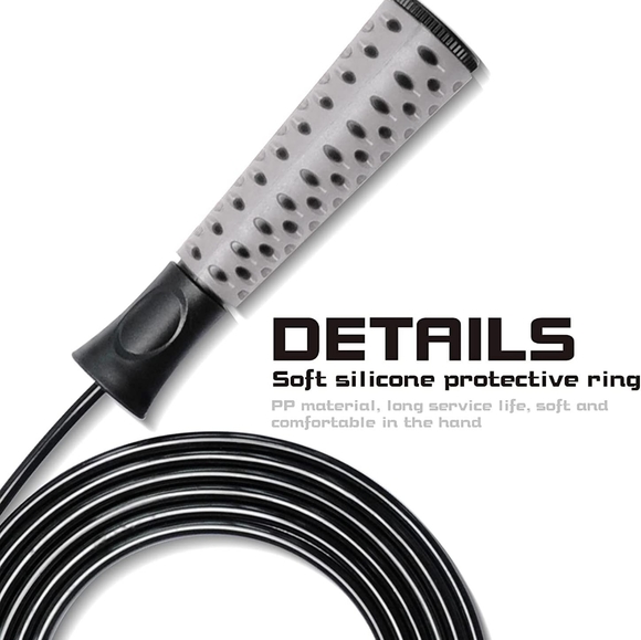 Powerfeng Jump Rope Speed Jump - For Women for Fitness and Crossfit Training, Ad - Picture 3 of 8